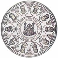 () Монета Испания 1990 год 10000  ""   Биметалл (Серебро - Ниобиум)  UNC