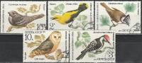 1979-070-74  Серия Набор марок (5 шт) СССР   Птицы III Θ