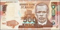 () Банкнота Малави 01.01.2013 год 500  ""   UNC