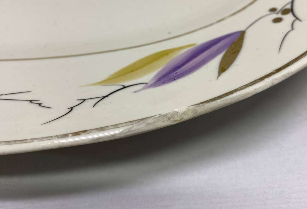 Блюдо овальное Пролетарий 1958-1967 гг. селедочница