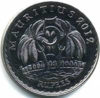 () Монета Маврикий 2012 год 5  ""   Сталь  UNC