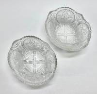 Салатники конфетницы, хрусталь, СССР, 2 шт
