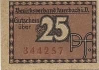 (№1920) Банкнота Германия 1920 год "25 Pfennig"