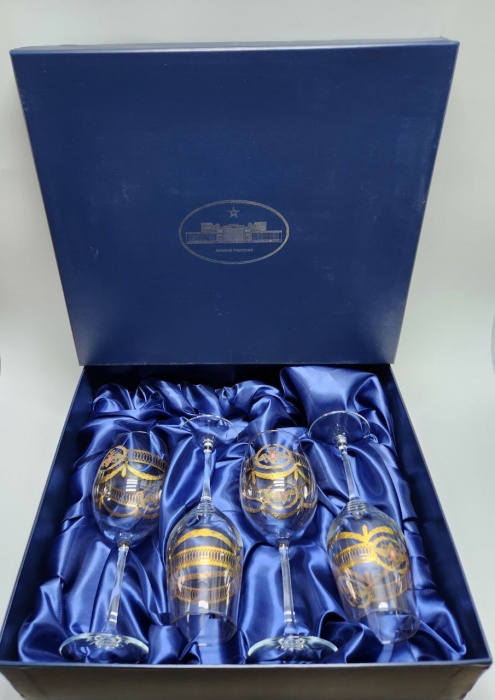Подарочный набор бокалов (4 штуки) Армия России