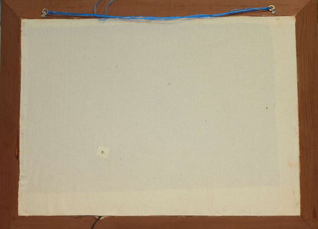 Настенное панно "Родник" с электрическим фонтаном, пластик, камни, дерево (см. фото)