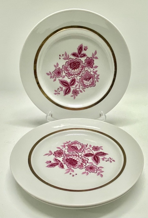 Тарелки десертные цветы Пролетарий 4 шт 