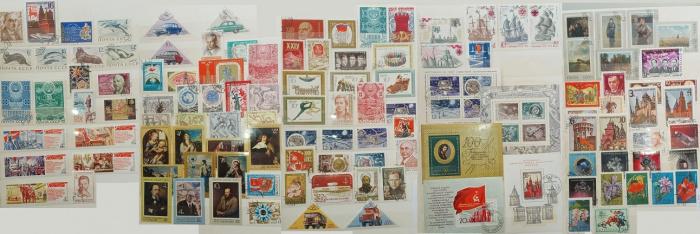 (1971-год) Годовой набор марок СССР &quot;115 марок, 6 блоков&quot;   , III Θ