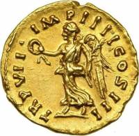 (№ (Без даты) ) Монета Римская империя 1970 год 1 Aureus