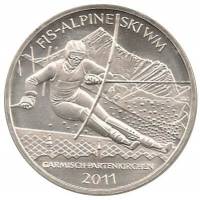 () Монета Германия (ФРГ) 2010 год 10 евро ""  Биметалл (Серебро - Ниобиум)  UNC