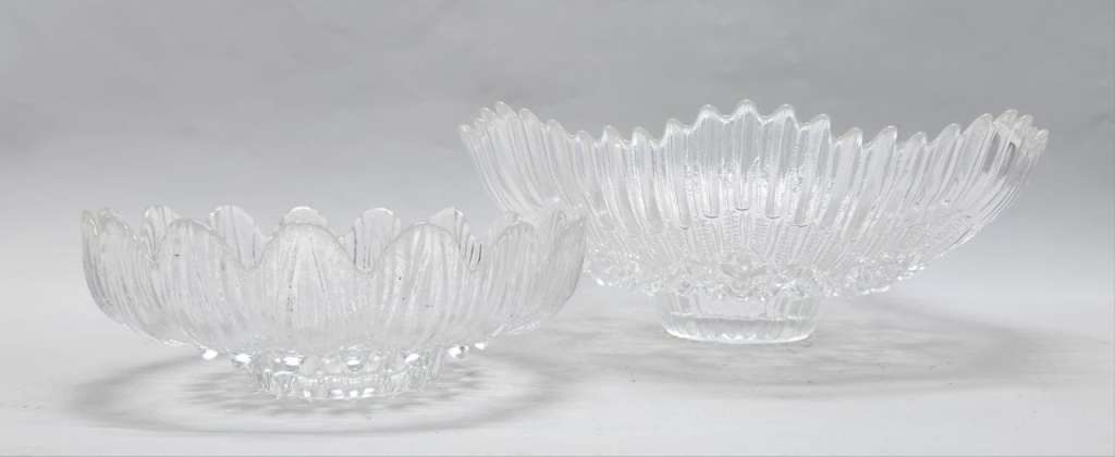 Салатник Фруктовница 2 шт красивые стекло 