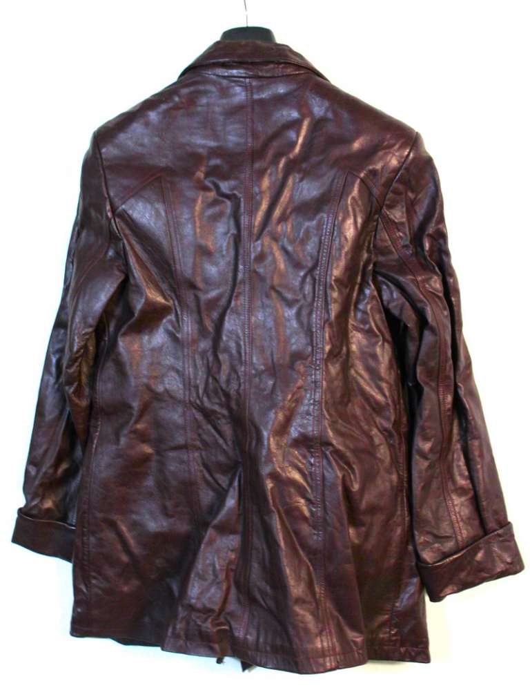 Куртка женская Jakenjin, р-р 7ХL, кожа, маломерит, новая с биркой