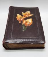 Альбом с ретро фотографиями 50-х годов Ленинград СССР кожа с тиснением