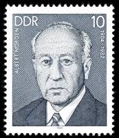 (1984-004) Марка Германия (ГДР) "Альберт Норден"    Известные личности III O