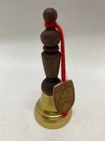 Сувенир колокольчик с деревянной ручкой Тверь