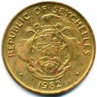 (№1982km48.1) Монета Сейшельские острова 1982 год 10 Cents