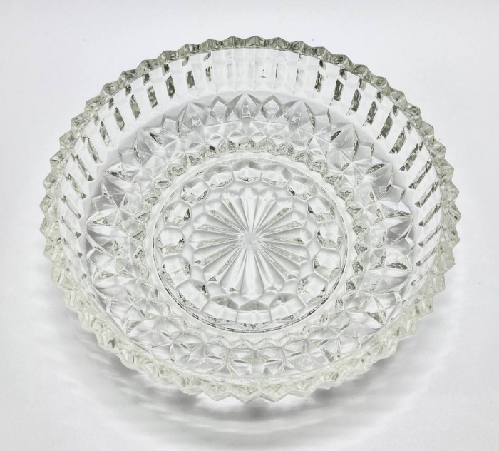 Салатник фруктовница, хрусталь, СССР
