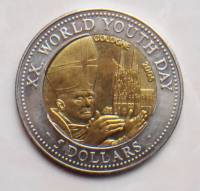 () Монета Либерия 2005 год 5 долларов ""   AU