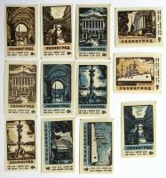 Спичечная этикетка "Ленинград", 12 шт, СССР (сост. на фото)