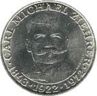 (,) Монета Австрия 1972 год 25 шиллингов   Серебро Ag 800  UNC