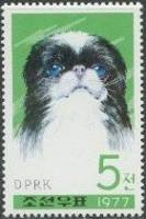 (1977-078) Марка Северная Корея "Пекинес"   Собаки III Θ