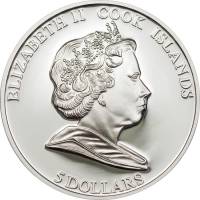 () Монета Острова Кука 2011 год 5 долларов ""   AU