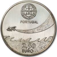(2014) Монета Португалия 2014 год 2,5 евро "Авиация"  Медь-Никель  UNC