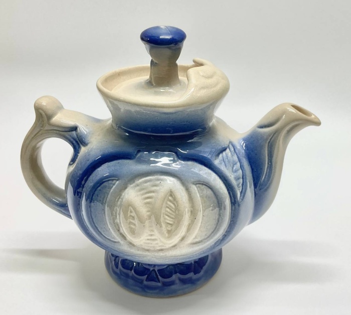 Чайник заварочный, обливная керамика