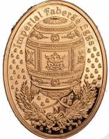 () Монета Остров Ниуэ 2012 год 5 долларов ""  Биметалл (Платина - Золото)  AU