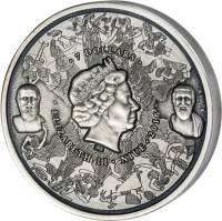 (№2016) Монета Ниуэ 2016 год 7 Dollars (Греческий Театр Эпидаурус)