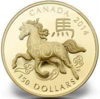 () Монета Канада 2014 год 1500  ""    AU