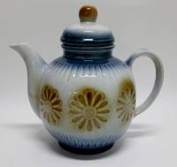 Чайник заварочный доливной 2 л керамика ВКЗ СССР 