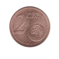 (2015) Монета Литва 2015 год 2 евроцента   Сталь, покрытая медью  UNC