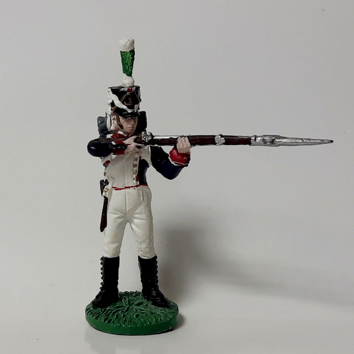 Оловянный солдатик &quot;Фузилер 18-го полка линейной пехоты 1813-1855 г.&quot;