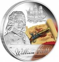 (№2009km99) Монета Тувалу 2009 год 1 Dollar (Шотландский моряк Уильям Кидд)