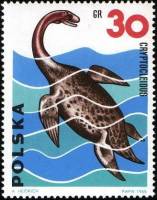 (1965-86) Марка Польша "Криптоклид"   Доисторические животные III Θ