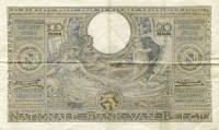 (№1934P-107a.2) Банкнота Бельгия 1934 год "100 Francs"
