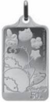 () Монета Остров Ниуэ 2010 год 5 долларов ""  Биметалл (Платина - Золото)  AU