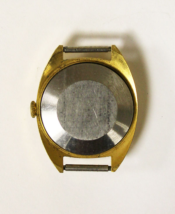 Часы наручные ZARJA, 17 камней, без ремешка, позолота, не рабочие (см. фото)