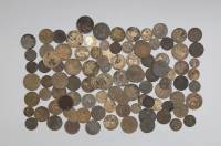 Набор разных монет СССР, 87 шт, 1924-1957 гг. (сост. на фото)