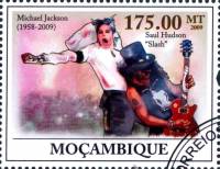 (№2009-3363) Марка Мозамбик 2009 год "Майкл Джексон 19582009", Гашеная
