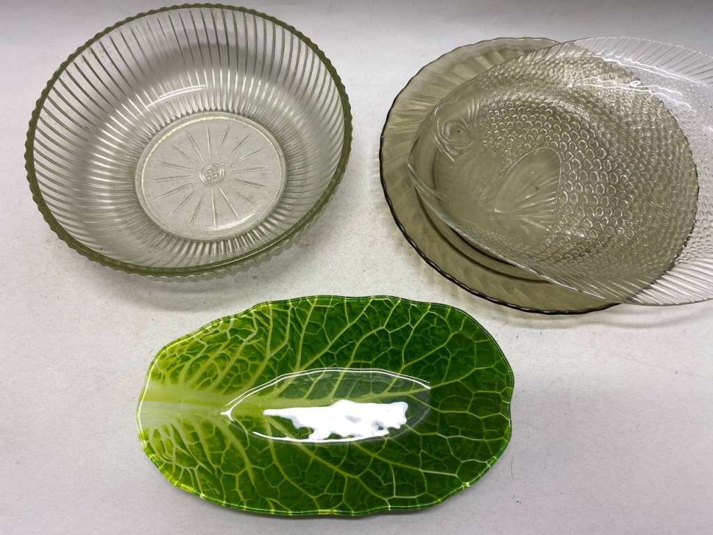 Набор сервировочной посуды стекло