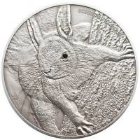 () Монета Палау 2012 год 5  ""   Биметалл (Серебро - Ниобиум)  UNC