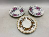 Блюдце ЛФЗ, 3 шт два дизайна