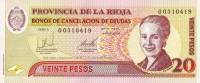 (№2003P-S2514) Банкнота Аргентина 2003 год "20 Pesos"