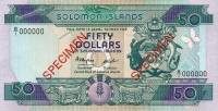 () Банкнота Соломоновы Острова 1986 год 50  ""   UNC