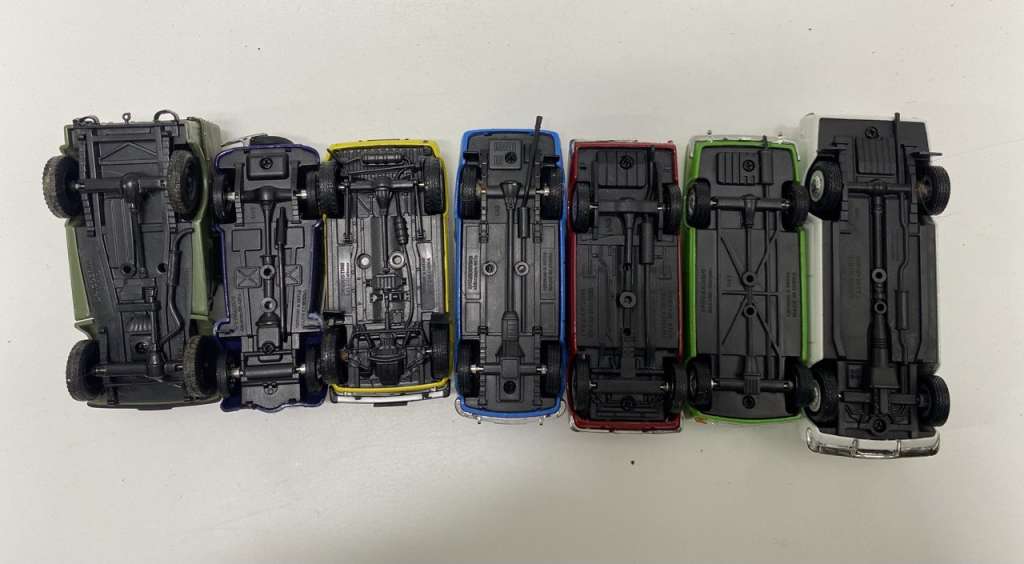 Модели автомобилей ДеАгостини 1:43 7 шт 