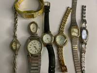 Часы наручные, 8 шт в ремонт, на запчасти