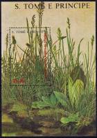 (№1988-176) Блок марок Сан-Томе и Принсипи 1988 год "Различные Растения", Гашеный