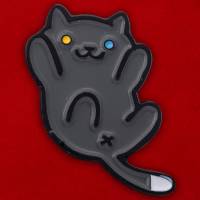 30270\133273 Значок "Котенок с разноцветными глазами"