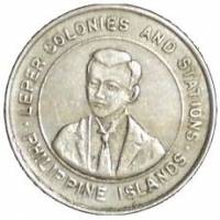 (№1930km10 (Чеканки Лепрозорий)) Монета Филиппины 1930 год 10 Centavos (Чеканки Лепрозорий)
